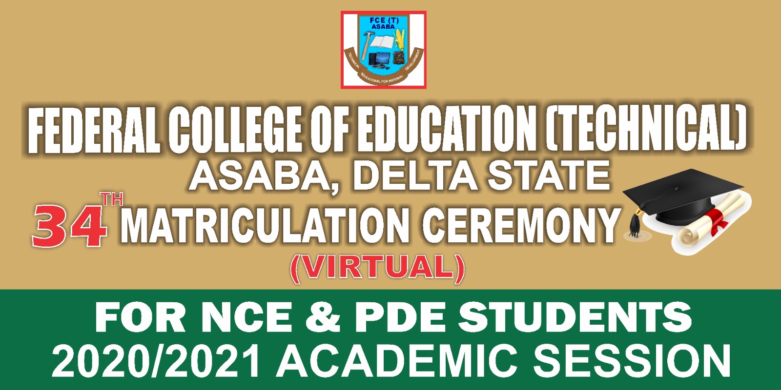 Notice of Matriculation